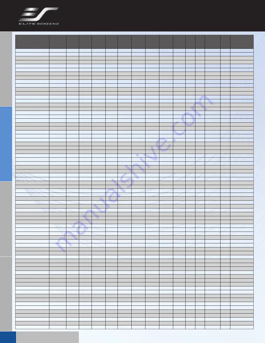 Elite Screens VMAX200XWV PLUS3 Product Manual Download Page 30
