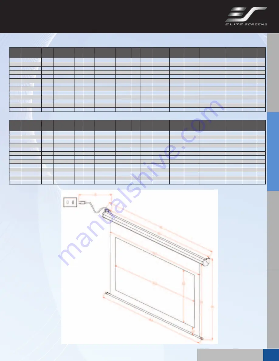 Elite Screens VMAX200XWV PLUS3 Product Manual Download Page 33