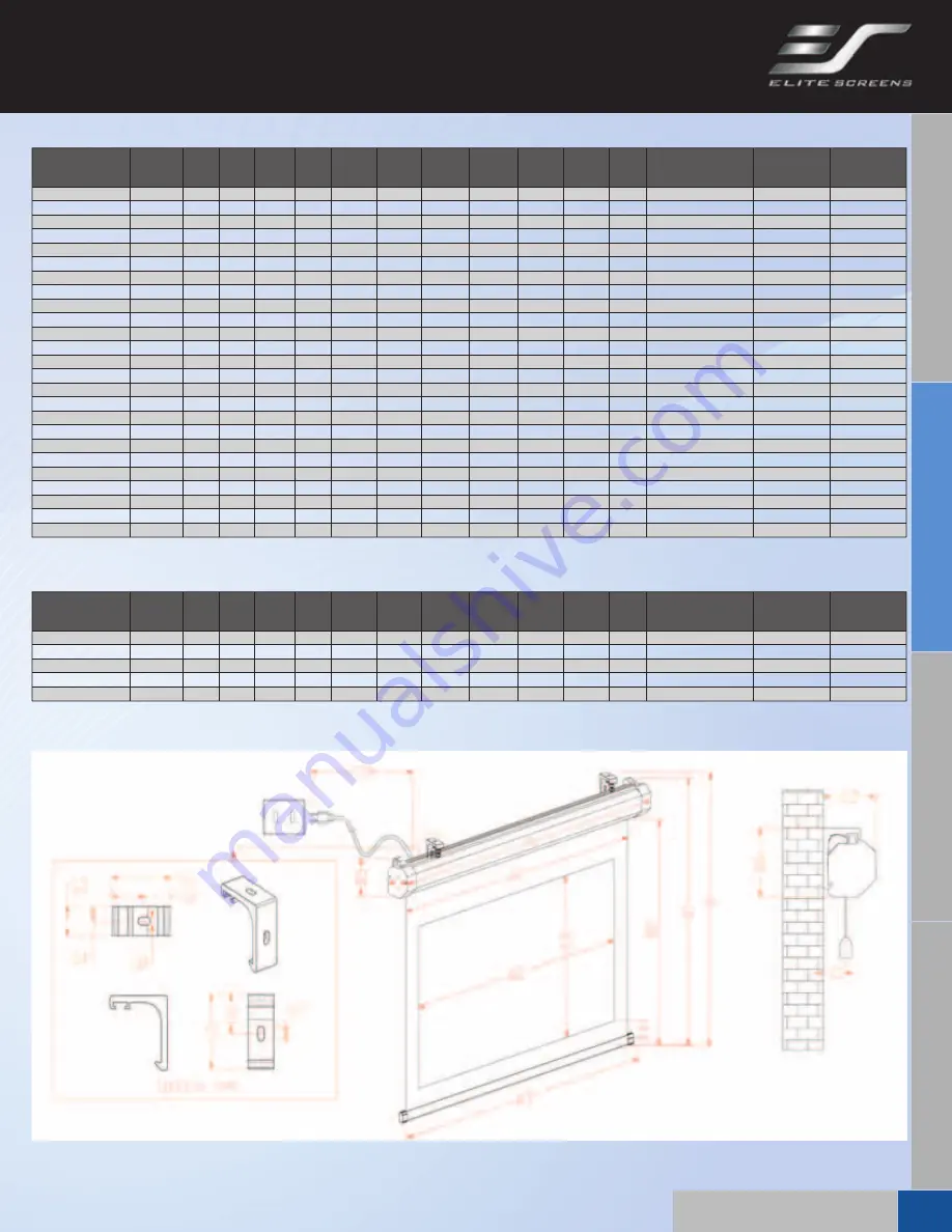 Elite Screens VMAX200XWV PLUS3 Product Manual Download Page 41