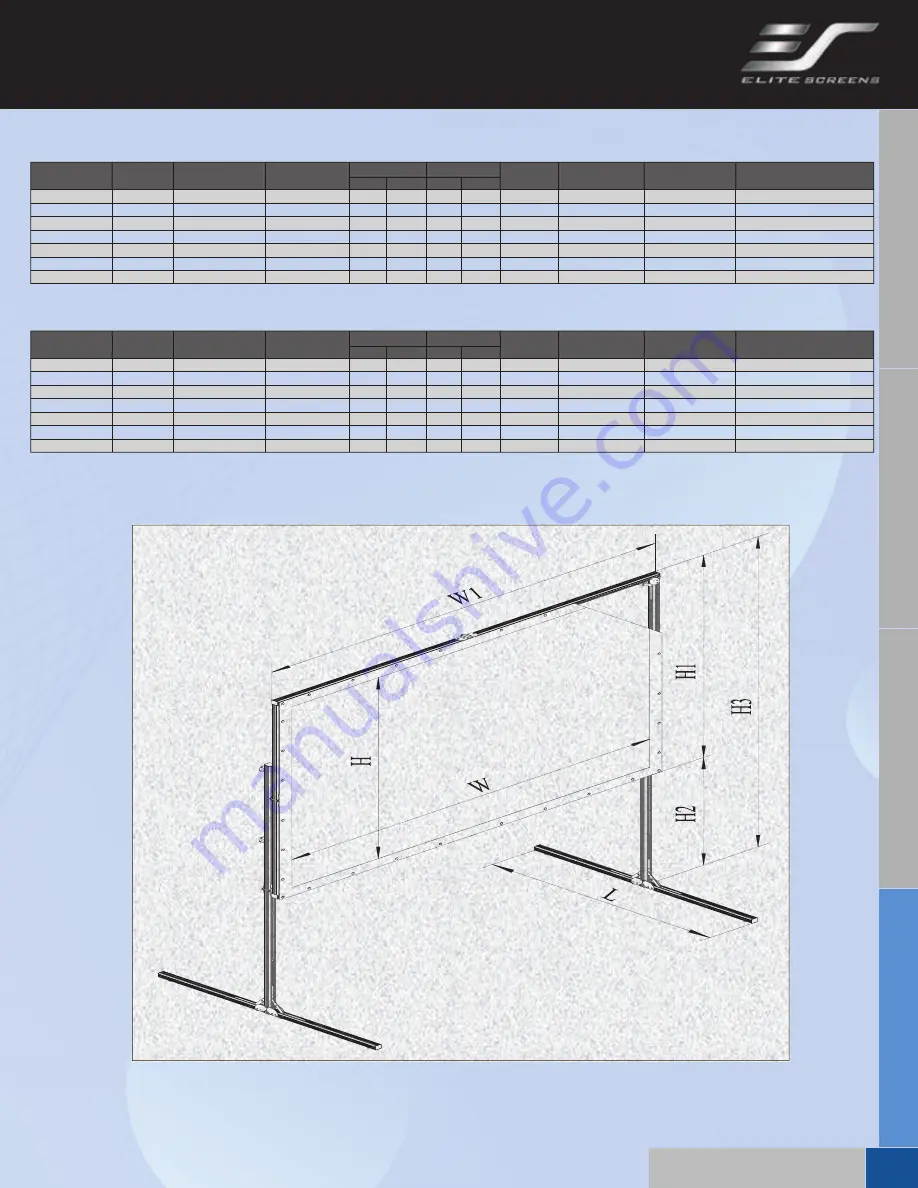 Elite Screens VMAX200XWV PLUS3 Product Manual Download Page 65