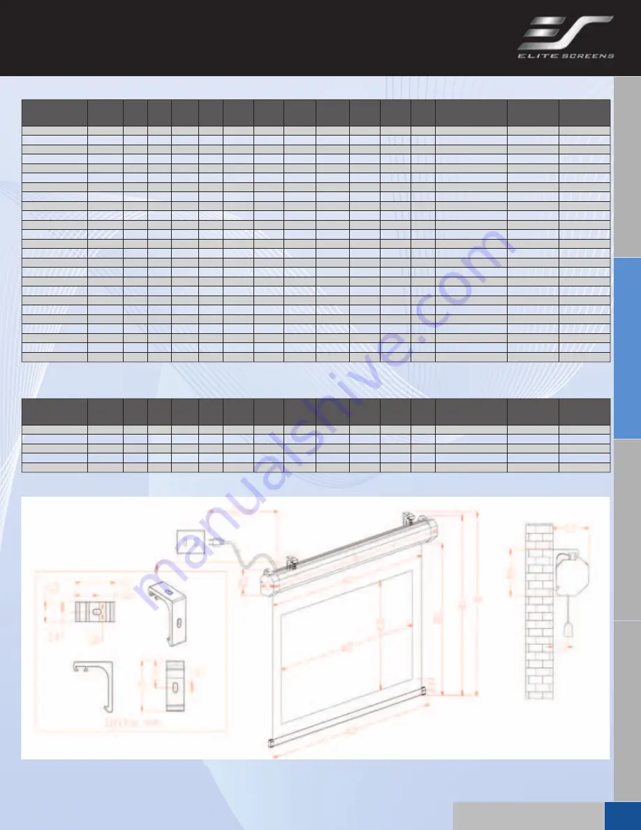 Elite Screens VMAX200XWV PLUS3 Скачать руководство пользователя страница 73
