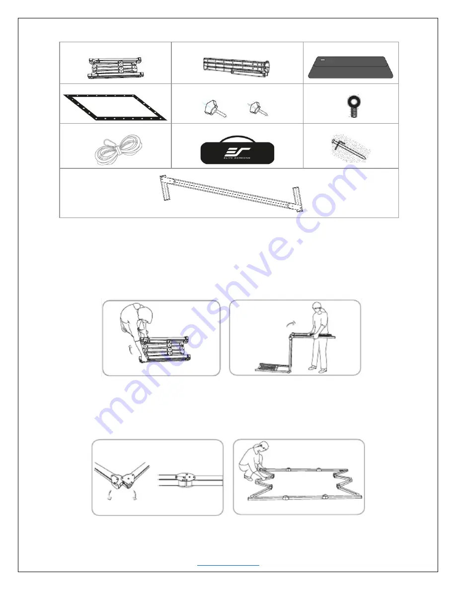 Elite Screens YardMaster 2 Series User Manual Download Page 2