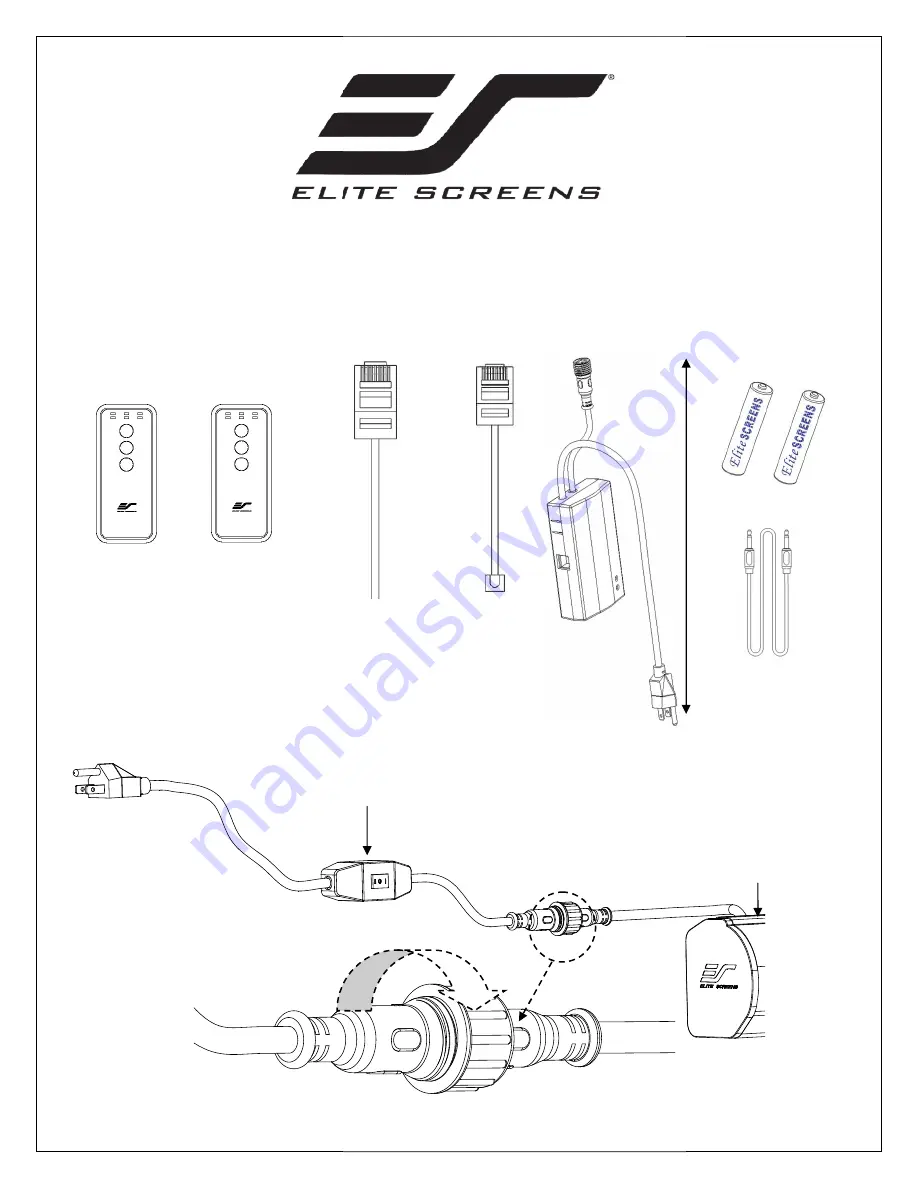 Elite Screens ZPM-RT User Manual Download Page 1