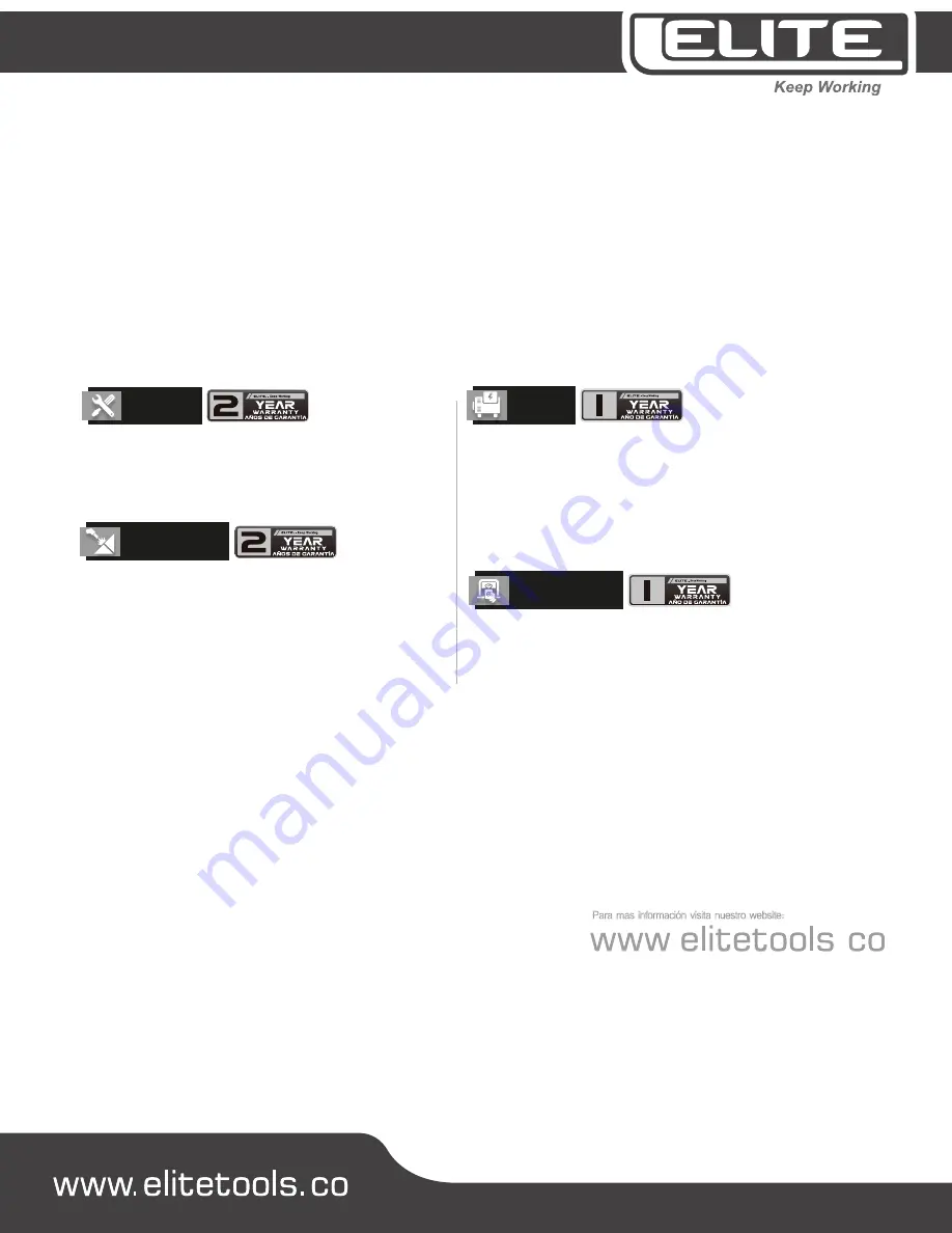 Elite CS1425 User Manual Download Page 16