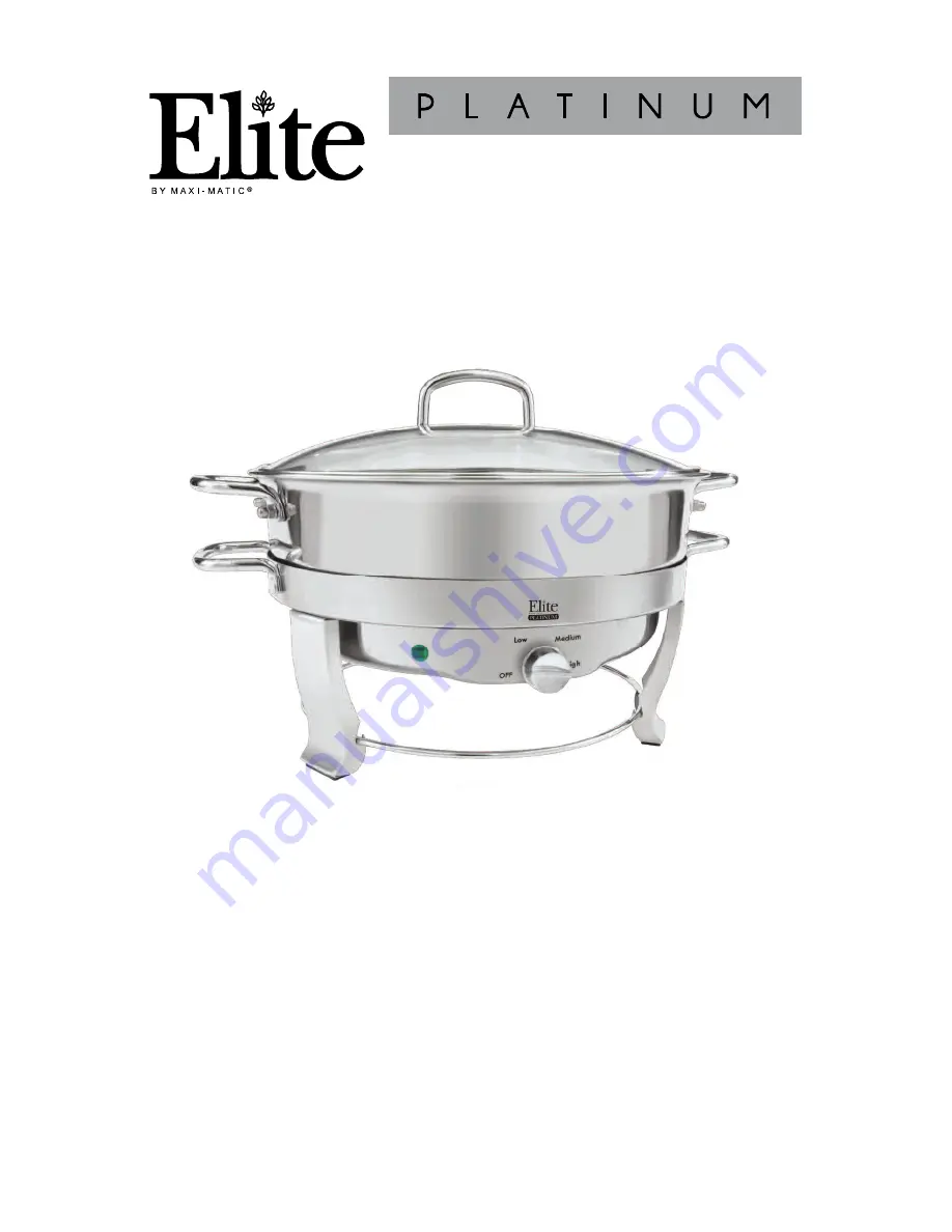 Elite EWM-5933 Instruction Manual Download Page 1