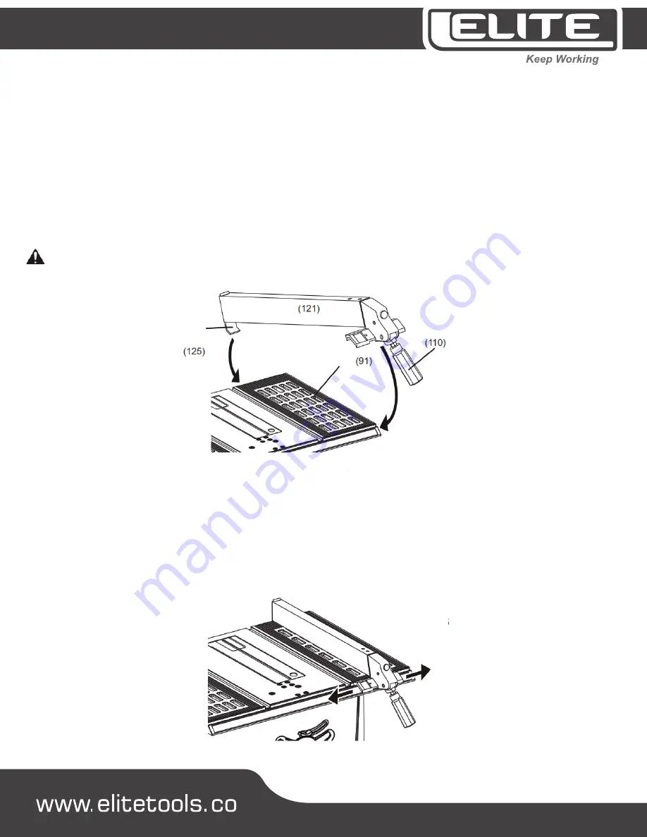 Elite TS255 User Manual Download Page 18