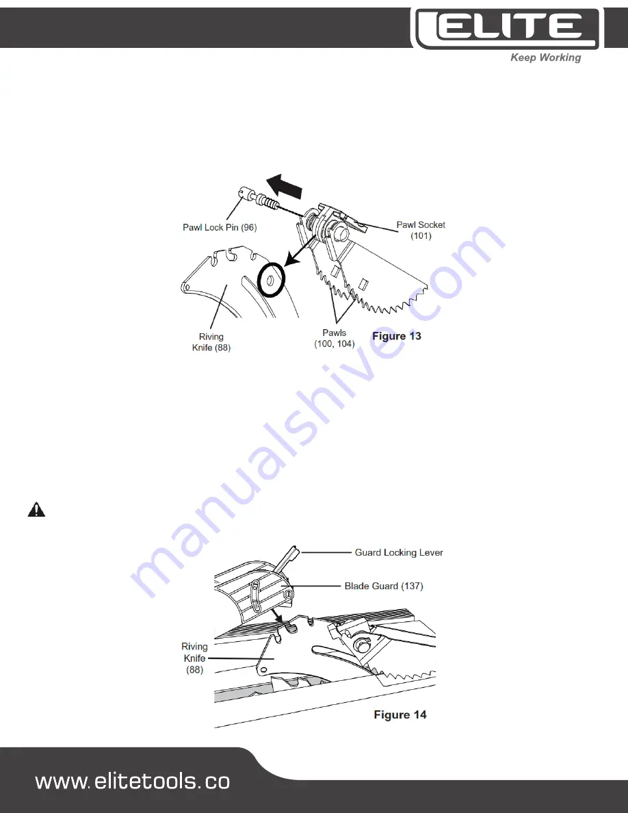 Elite TS255 User Manual Download Page 44