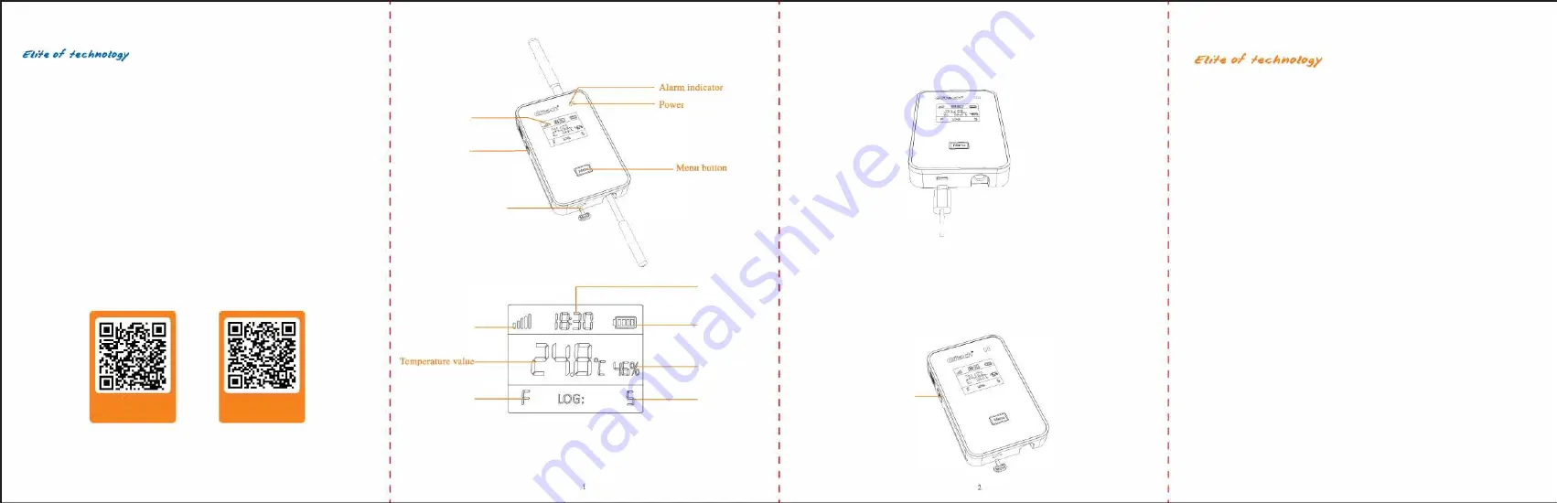 Elitech RCW-360 User Manual Download Page 1