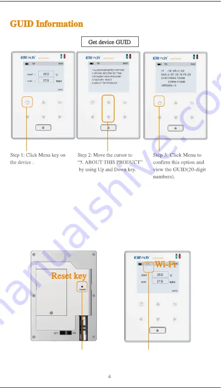 Elitech RCW-800 Wifi Скачать руководство пользователя страница 5