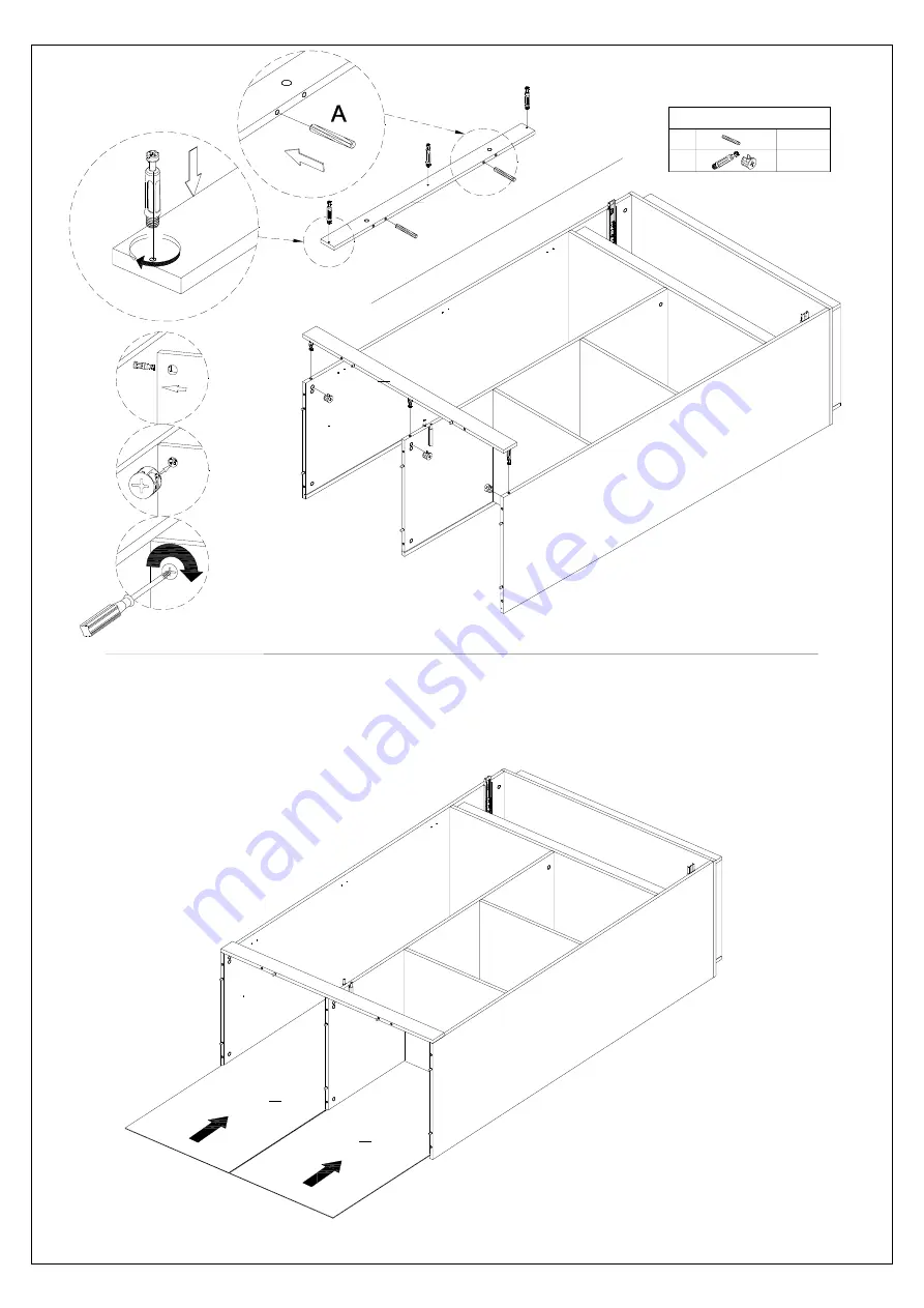 eliving FURNITURE CUPPA Series Assembly Instruction Manual Download Page 13