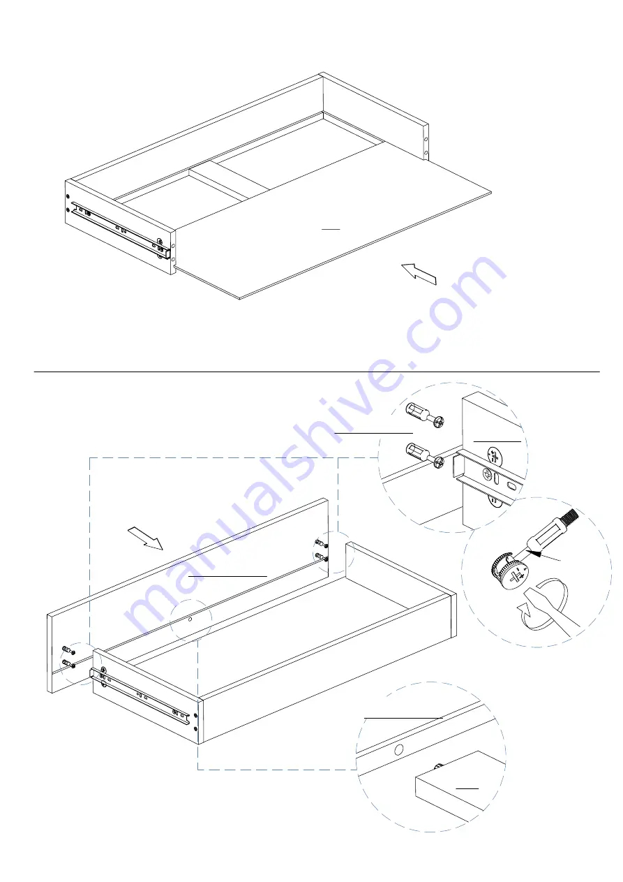 eliving FURNITURE MUZI Series Assembly Instruction Manual Download Page 15