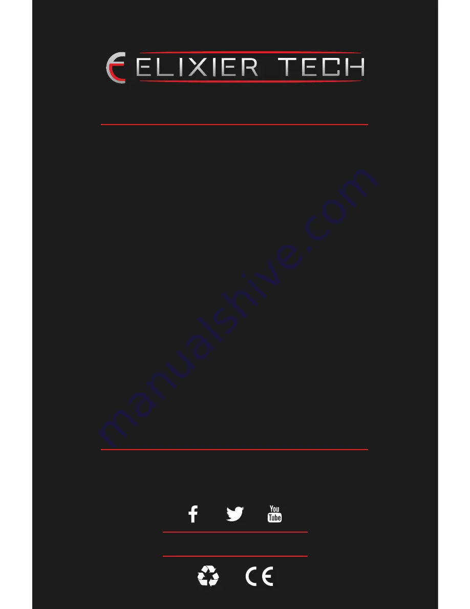 Elixier tech ET-STONE User Manual Download Page 16