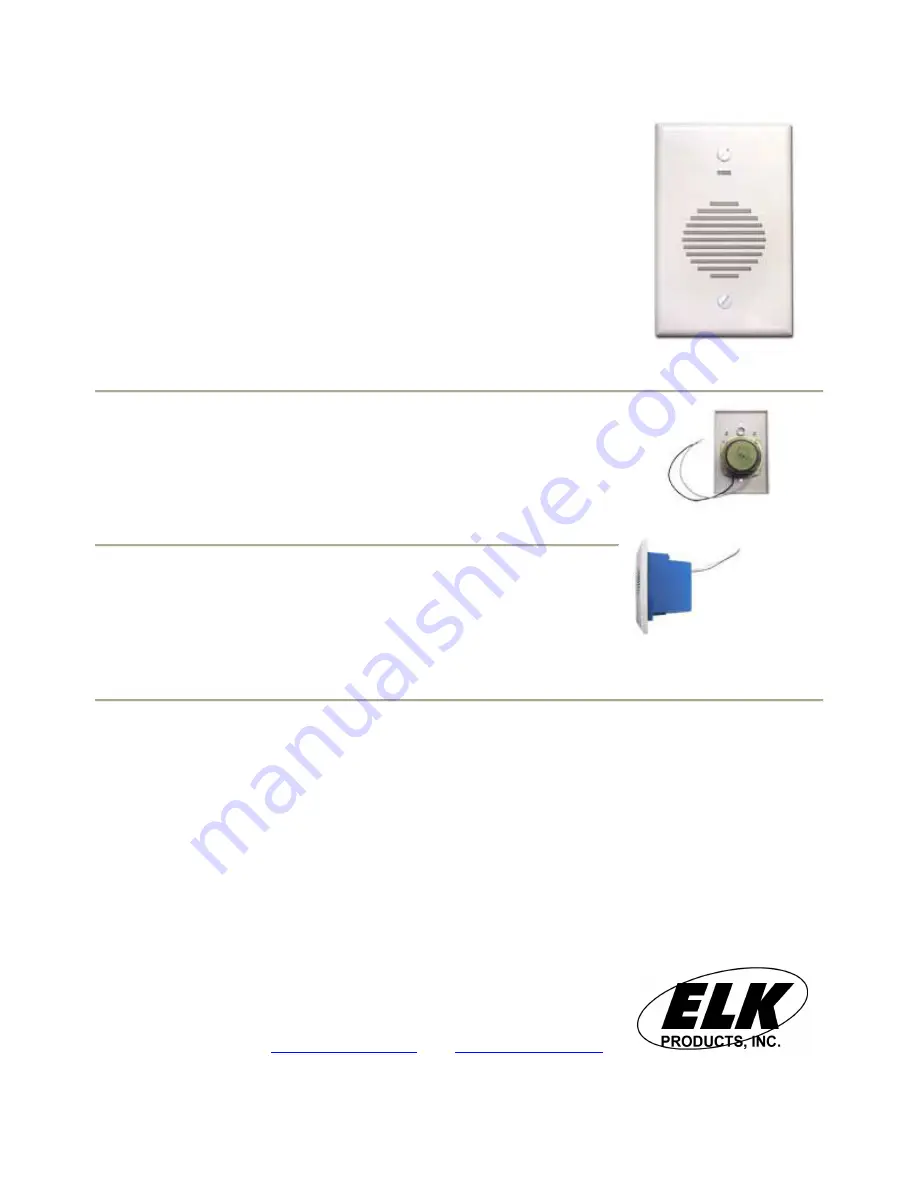 Elk Products EL-SP12F Specifications Download Page 1