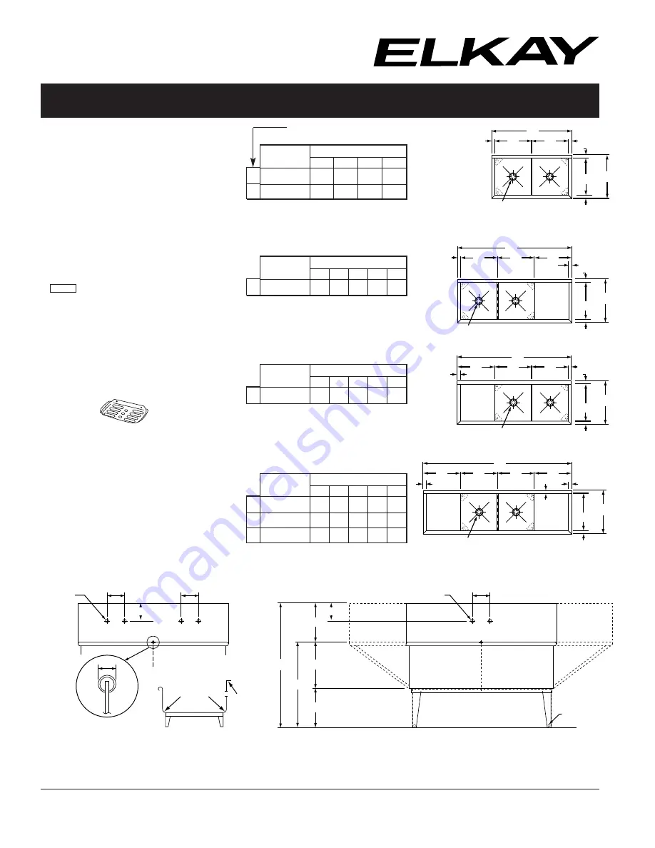 Elkay Scullery Sink Скачать руководство пользователя страница 2