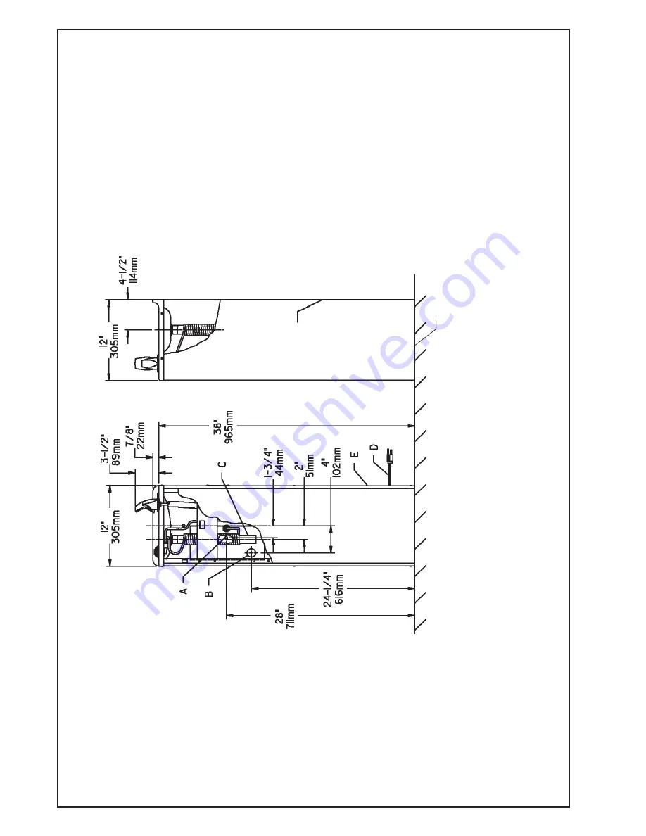 Elkay Space-ette FD7008 2HJO Series Installation, Care & Use Manual Download Page 2