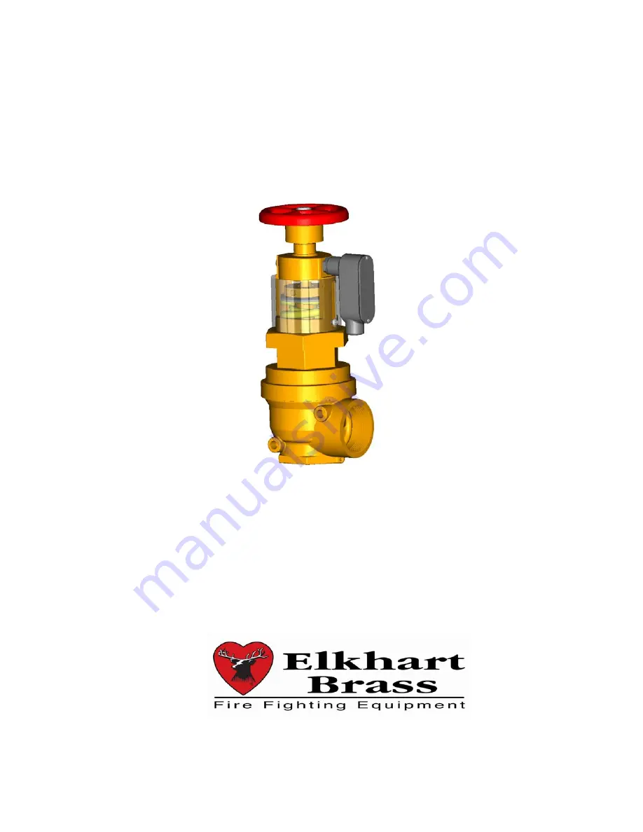 ELKHART BRASS URFA-20 Installation And Operating Instructions Manual Download Page 1