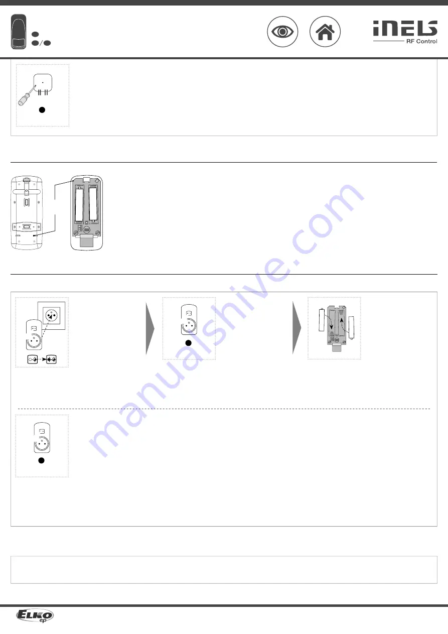 Elko iNELS RF Control RFMD-100 Скачать руководство пользователя страница 4