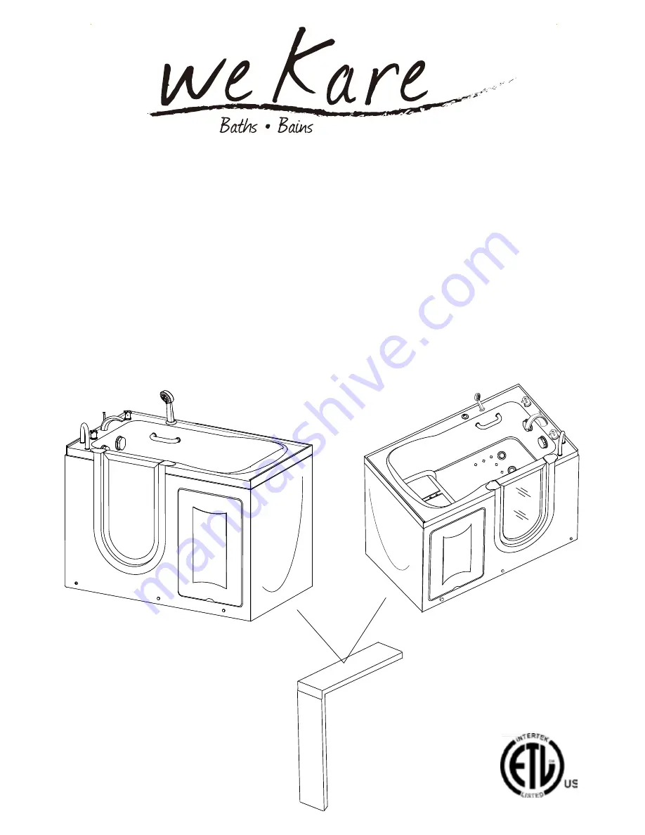 Ella WK-001BUL Installation And Operation Manual Download Page 1