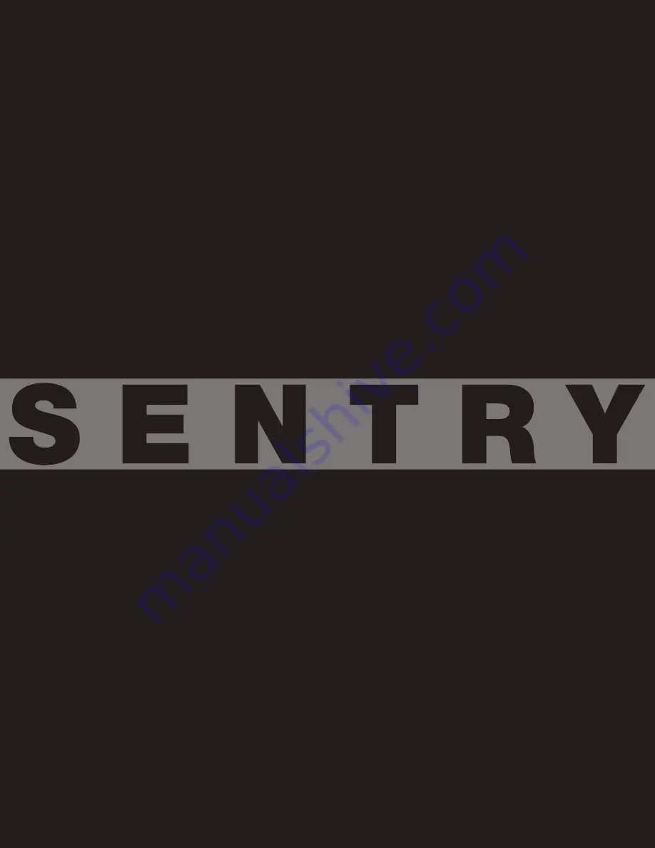 Ellie SENTRY 200 Operation Manual Download Page 1