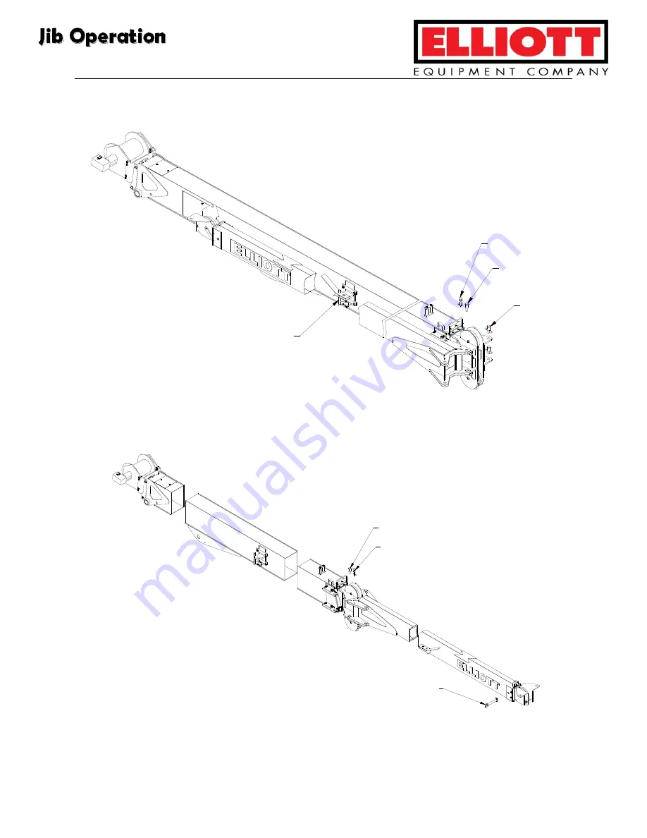 Elliott Digger Derrick Operation & Maintenance Manual Download Page 116