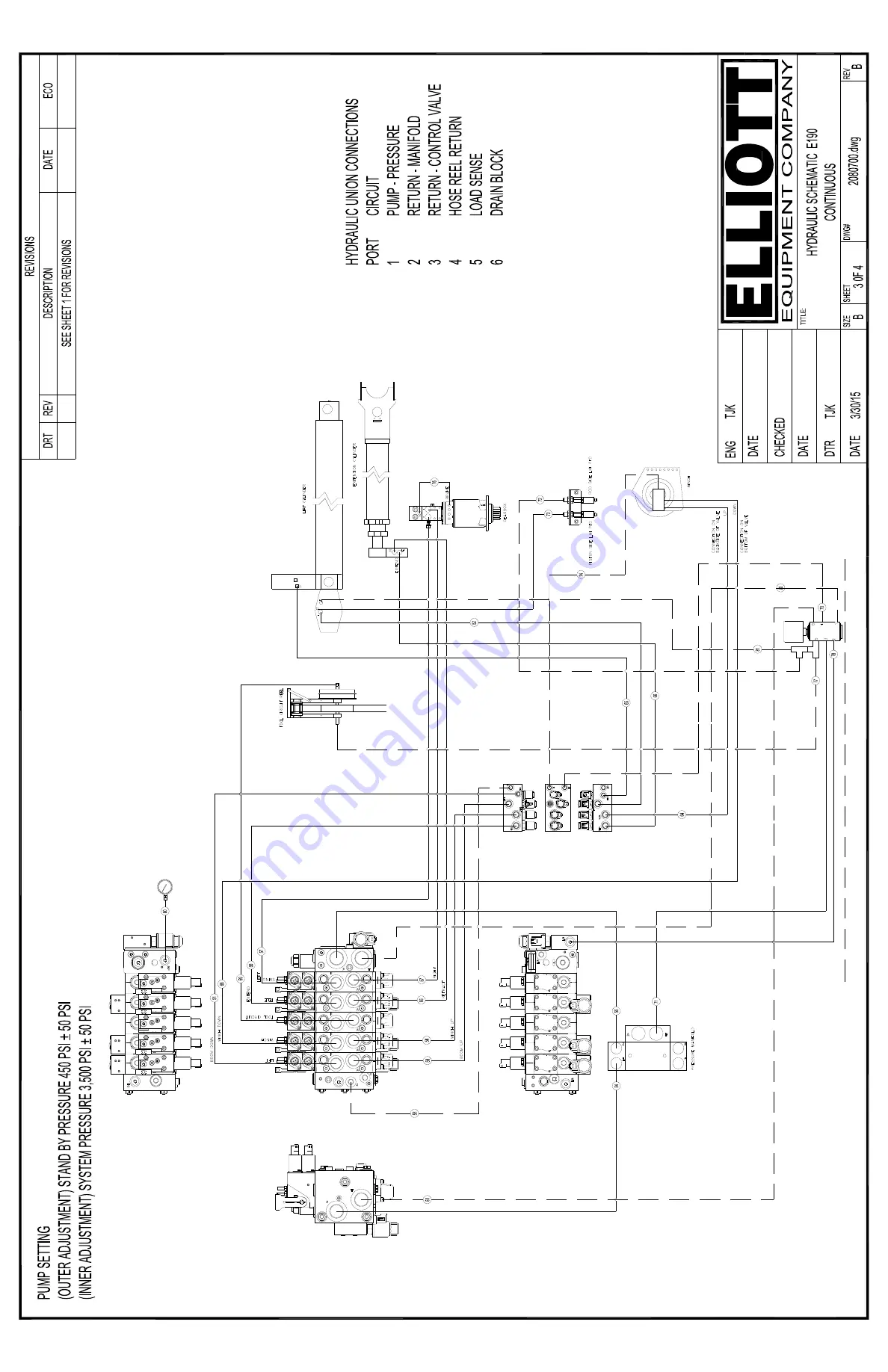 Elliott E190 Operation And Maintenance Manual Download Page 155