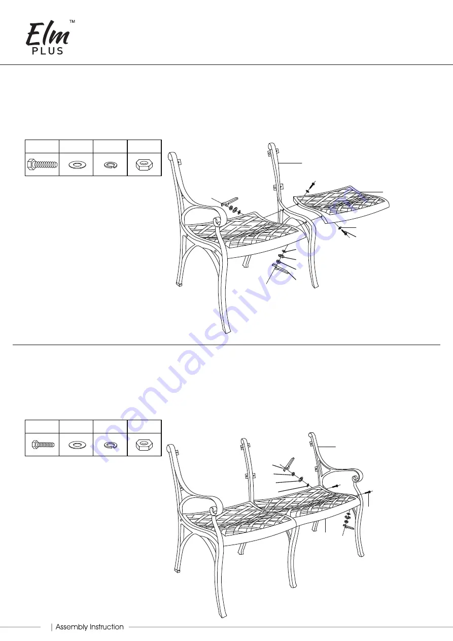 Elm Plus EPL1002 Assembly Instruction Manual Download Page 4