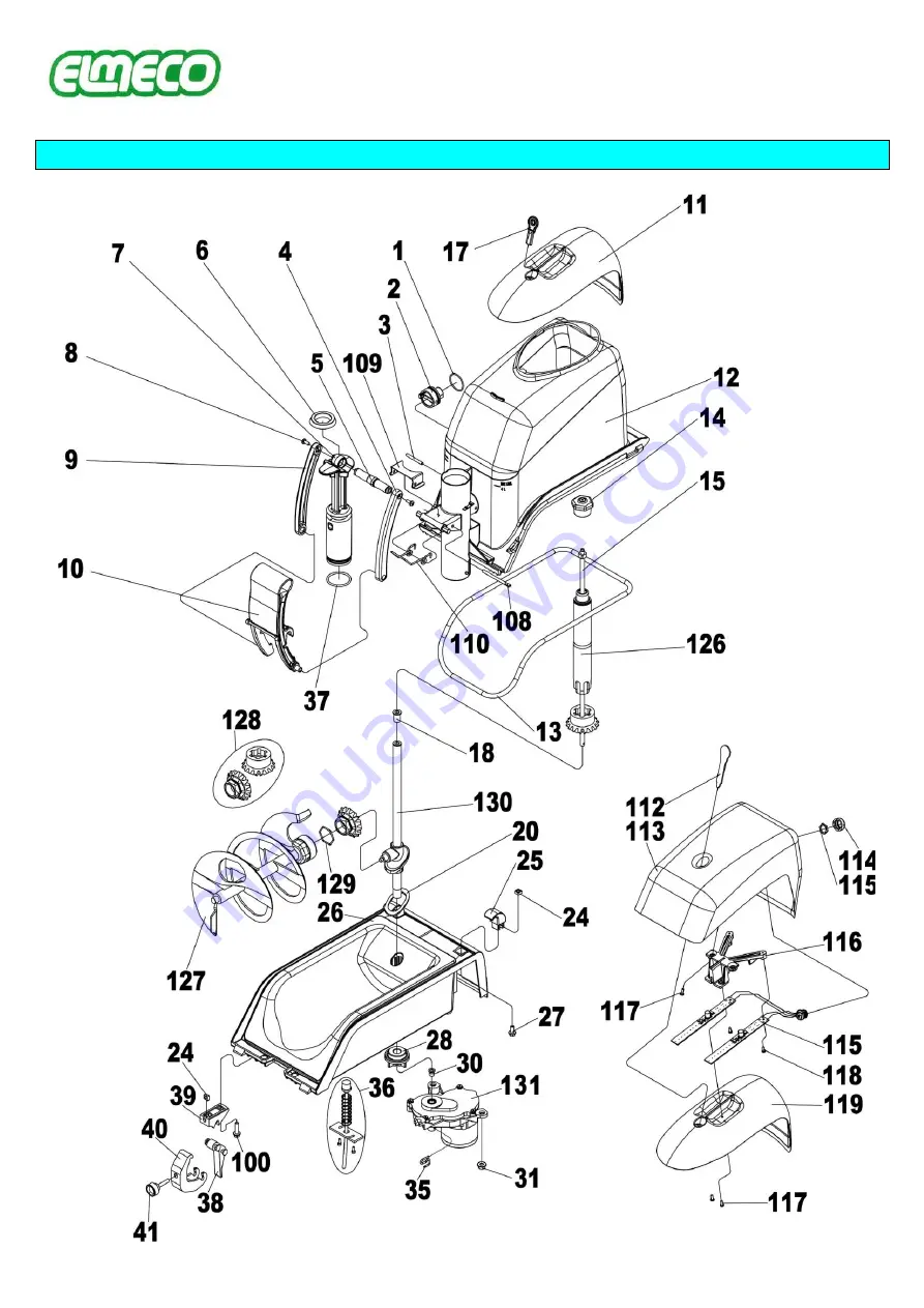 ELMECO B Large BL1 Use And Maintenance Manual Download Page 64