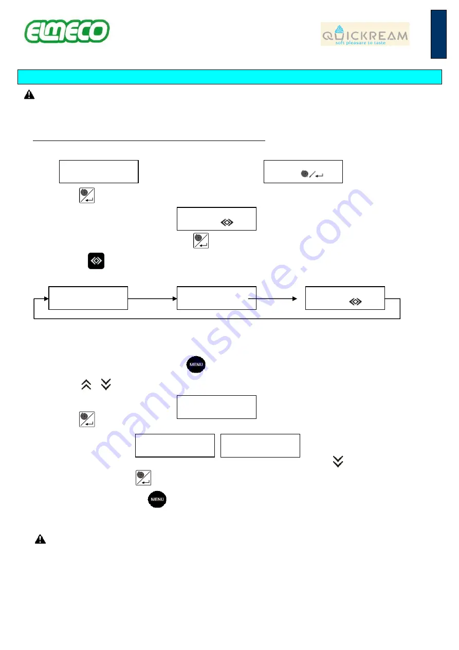 ELMECO Quickream Use And Maintenance Manual Download Page 11