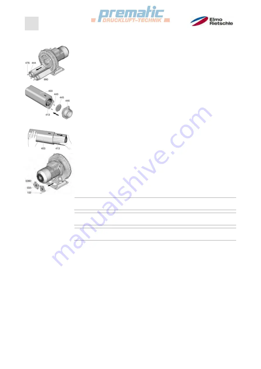 Elmo Rietschle G-BH2 2BH20360-1 Repair Manual Download Page 110