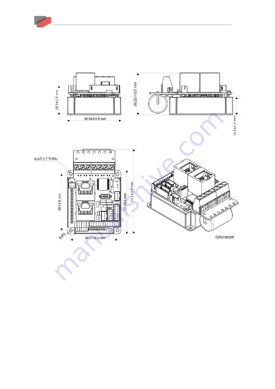 Elmo G-SOLWHI10/100E Installation Manual Download Page 63