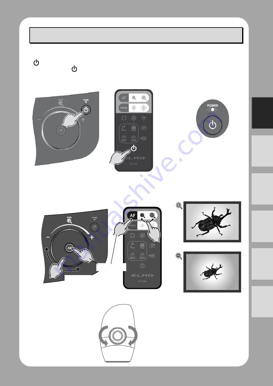 Elmo PX-10E Quick Start Manual Download Page 11