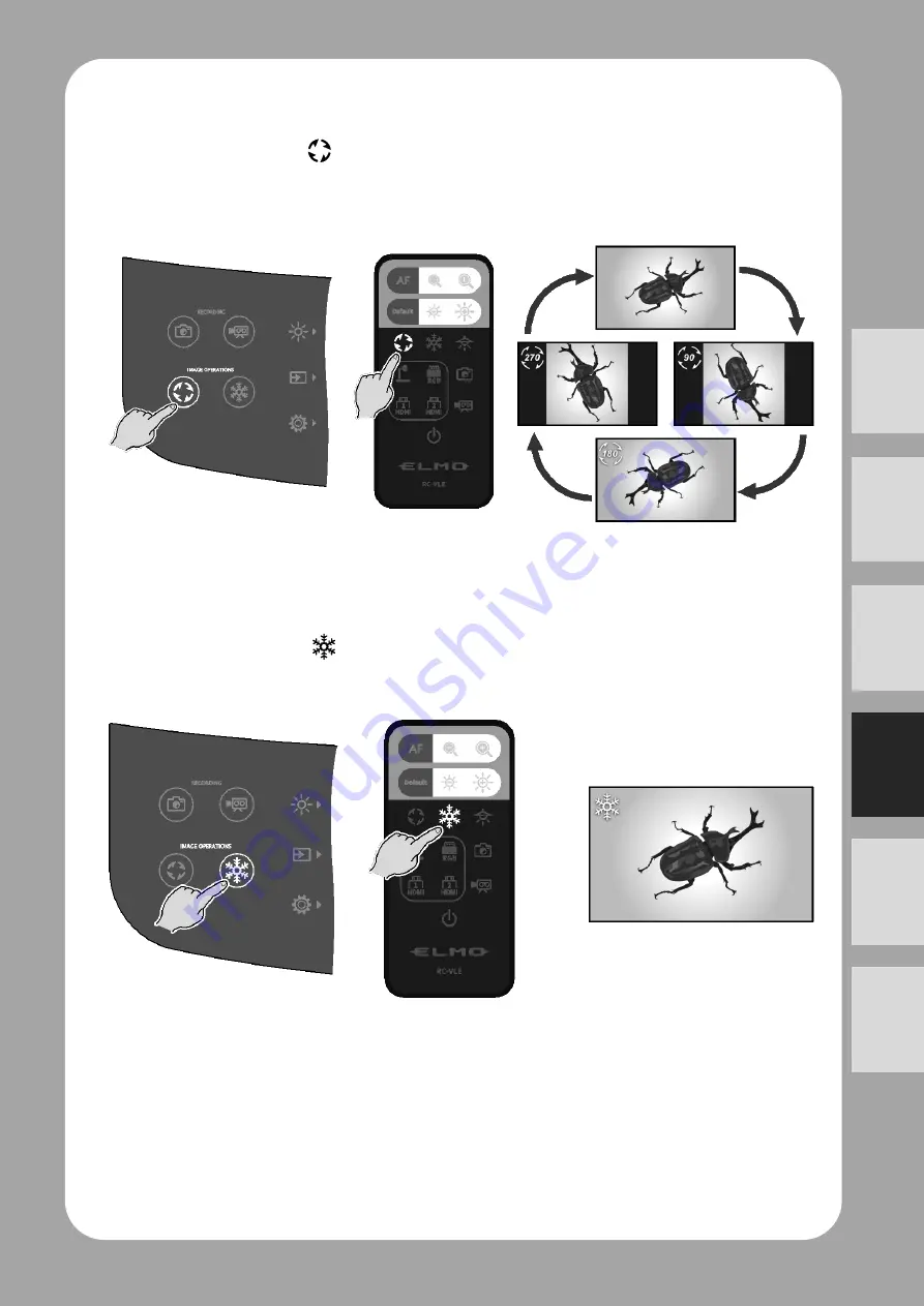 Elmo PX-10E Quick Start Manual Download Page 55