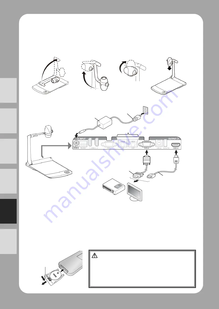 Elmo PX-10E Quick Start Manual Download Page 66