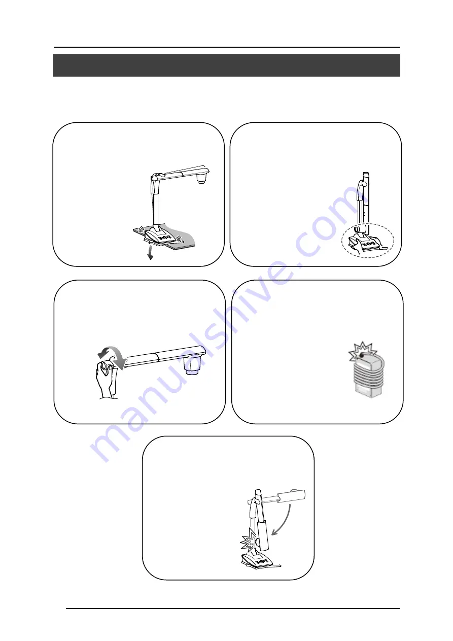 Elmo TT-X1 Instruction Manual Download Page 9