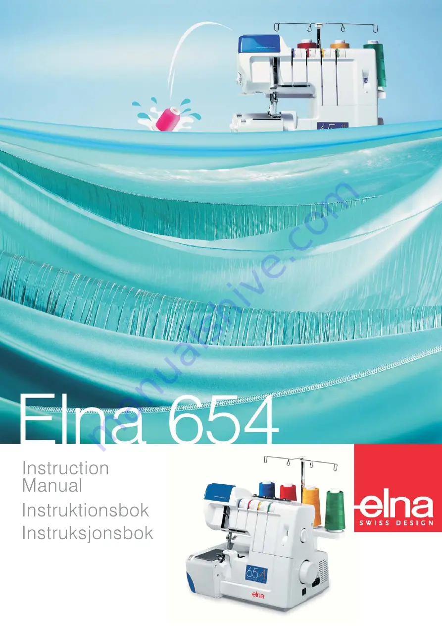 ELNA 654 - Instruction Manual Download Page 1