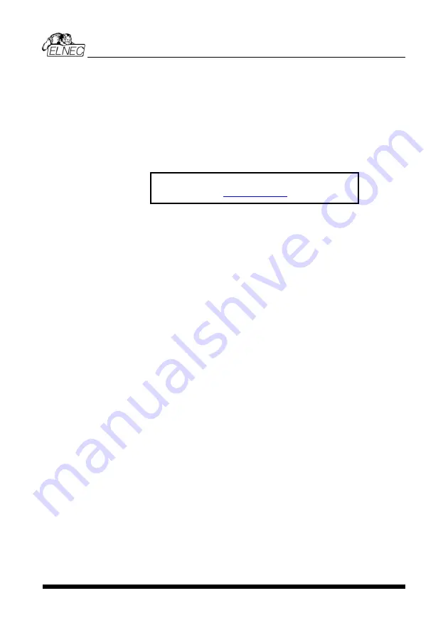 Elnec BeeHive8S User Manual Download Page 6