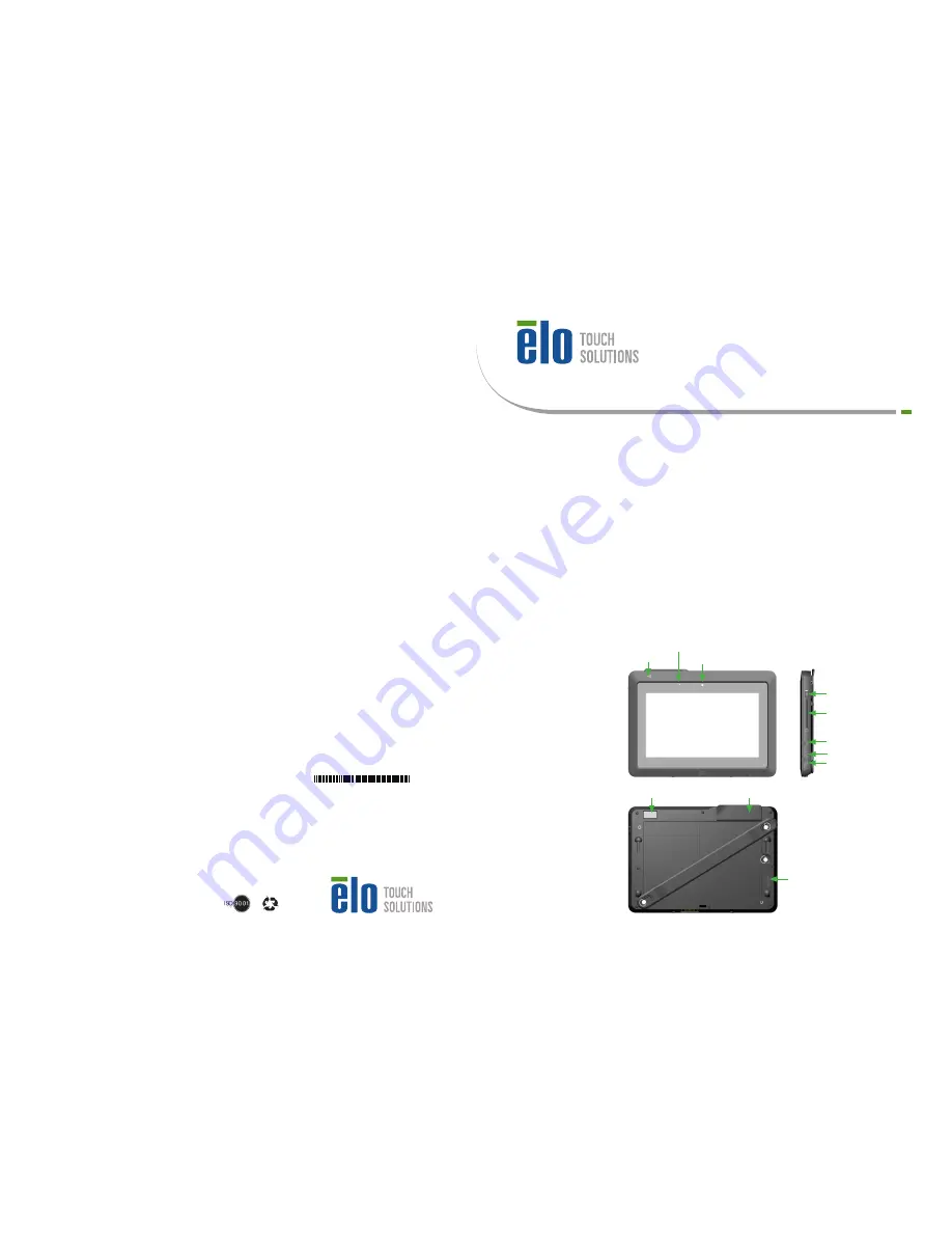 Elo TouchSystems E761200 Quick Installation Manual Download Page 1