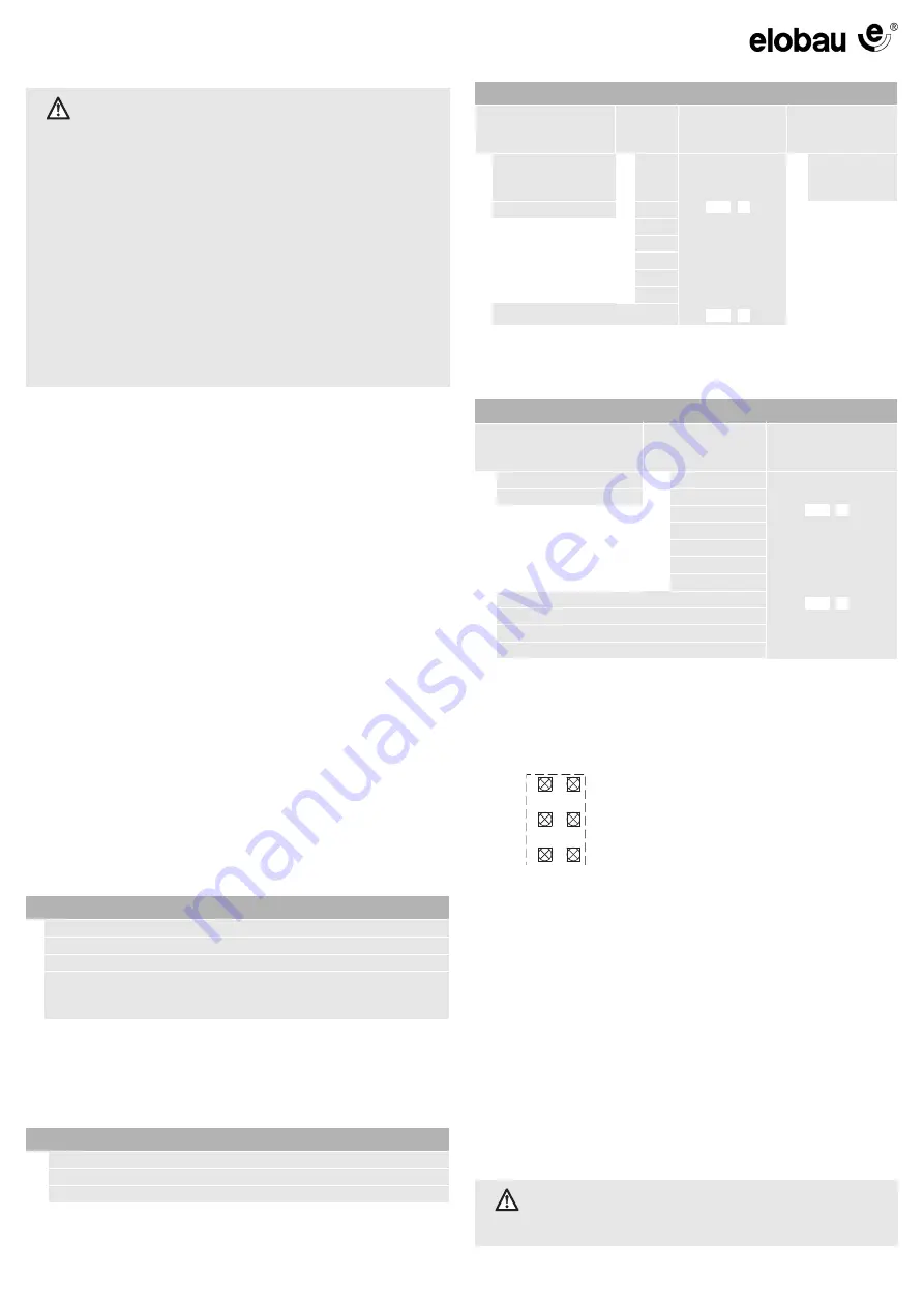 elobau 470EFR2D12K0002 Operating Instructions Manual Download Page 6