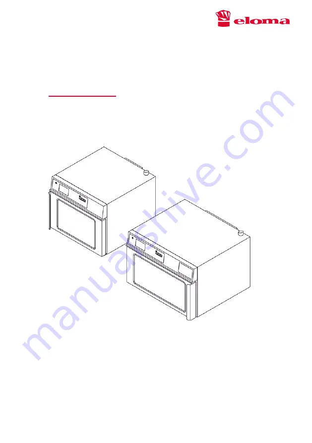 Eloma EB 30 Translation Of The Original Operating Instructions Download Page 1