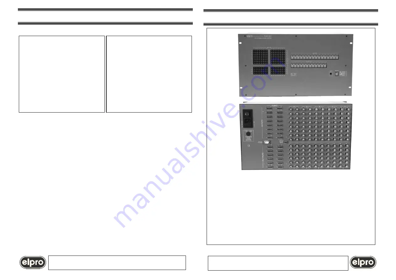 ELPRO TZM1612 Manual Download Page 20