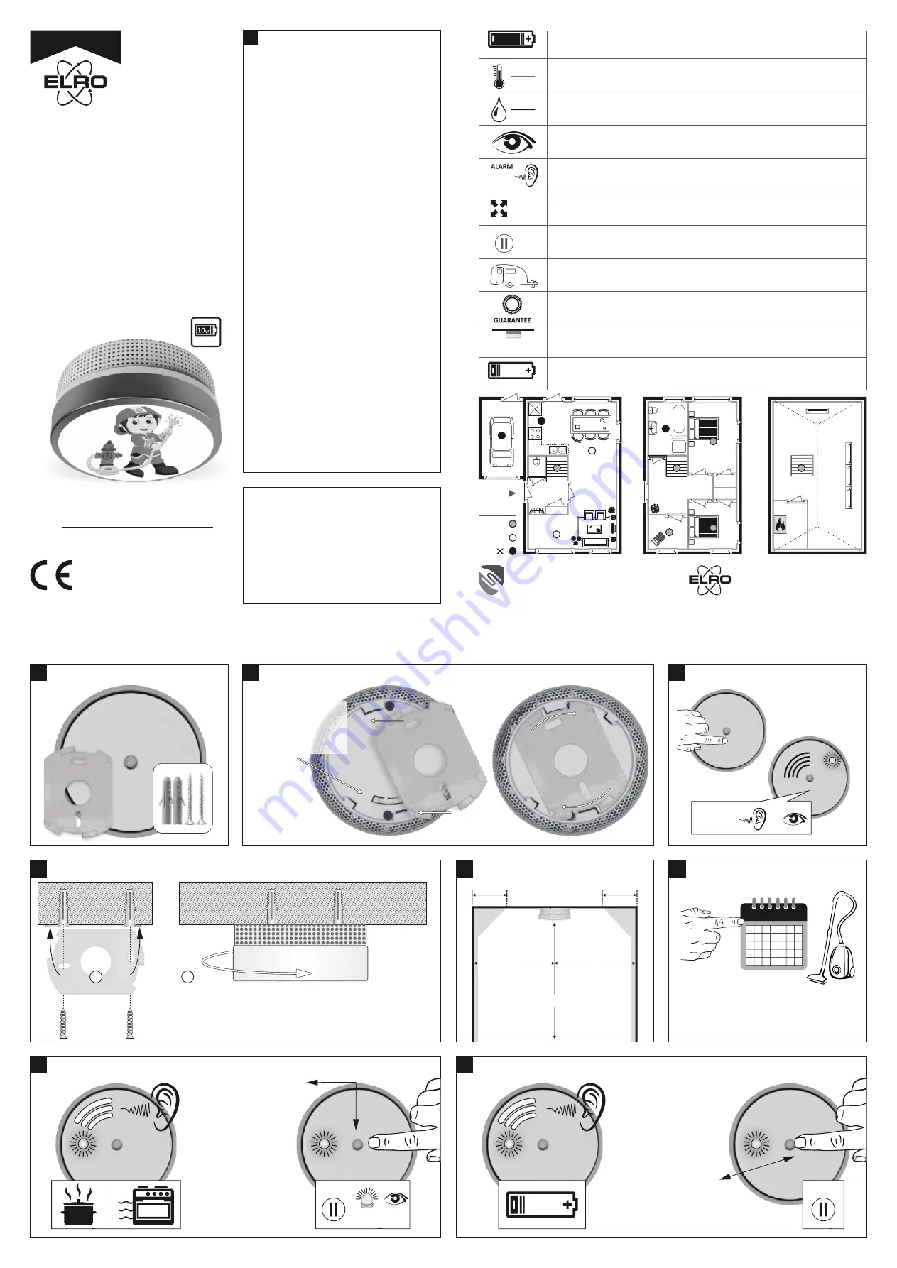 ELRO FS811016 Скачать руководство пользователя страница 1