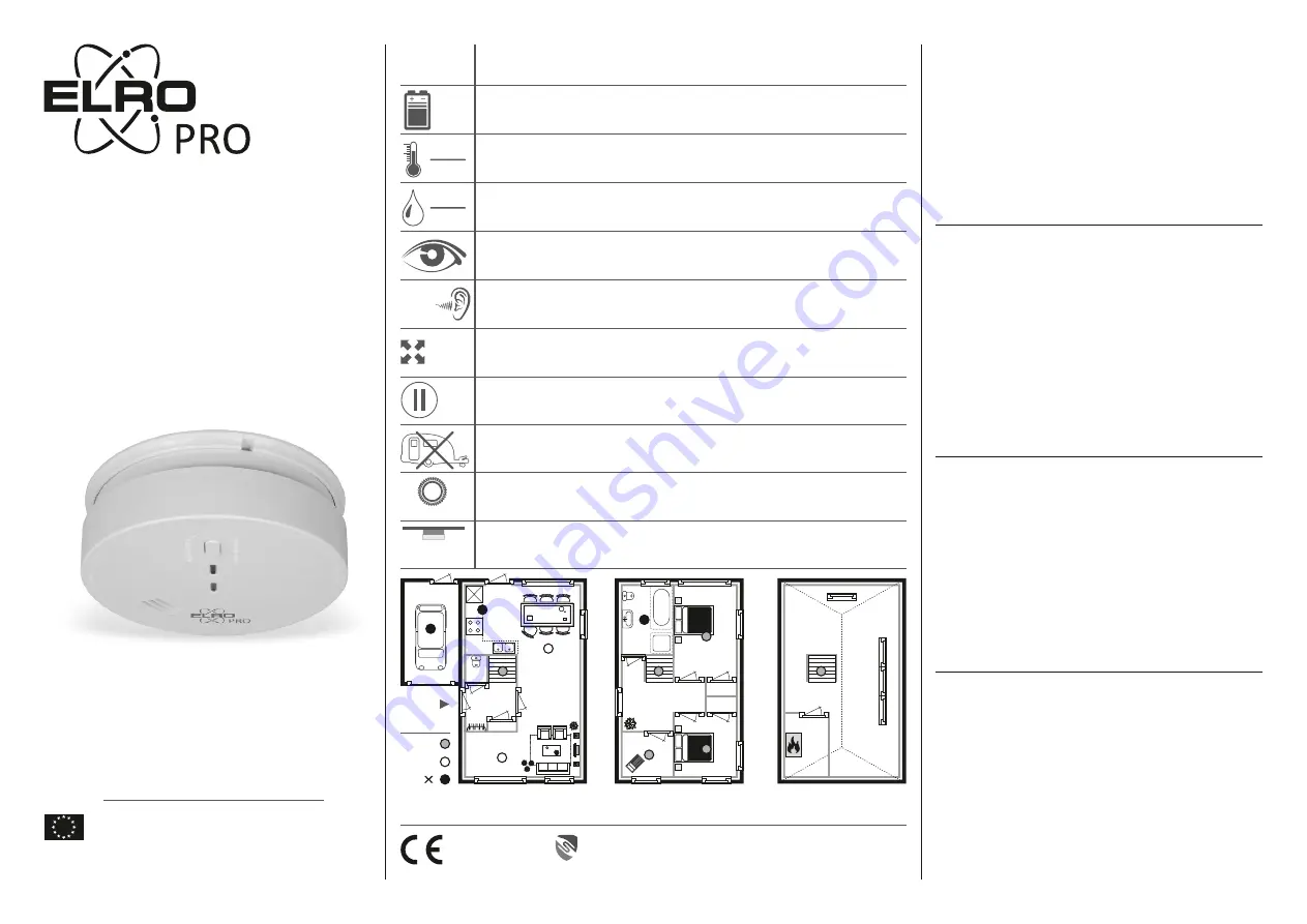 ELRO PRO Sensus 230 Скачать руководство пользователя страница 1