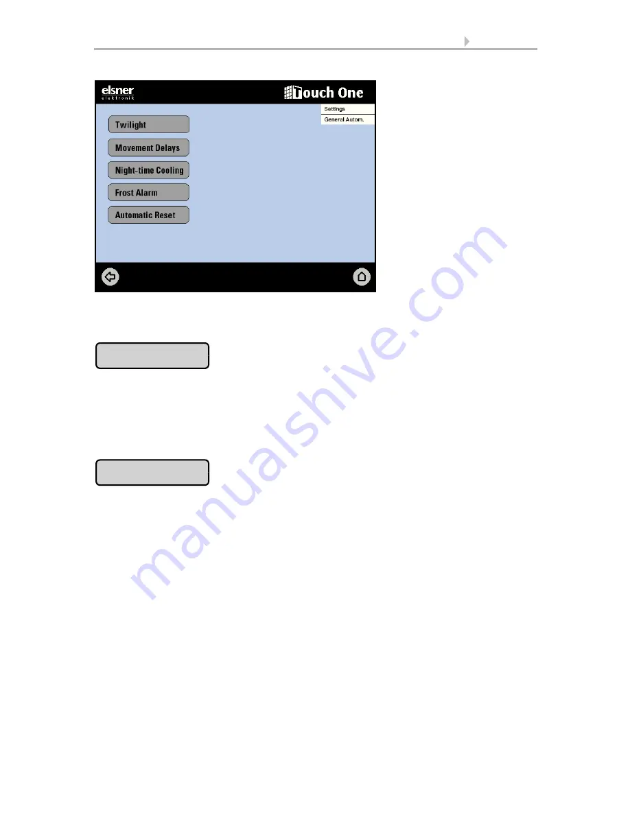 Elsner KNX Touch One Installation And Operation Manual Download Page 69