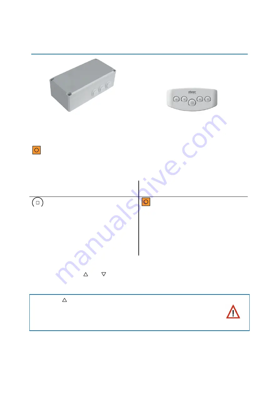 Elsner XS 1B-D Installation And Operation Manual Download Page 23