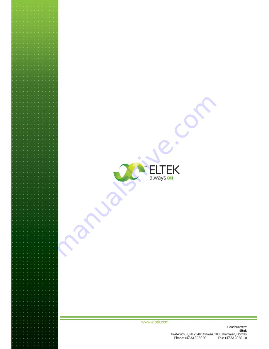 Eltek Smartpack2 User Manual Download Page 32