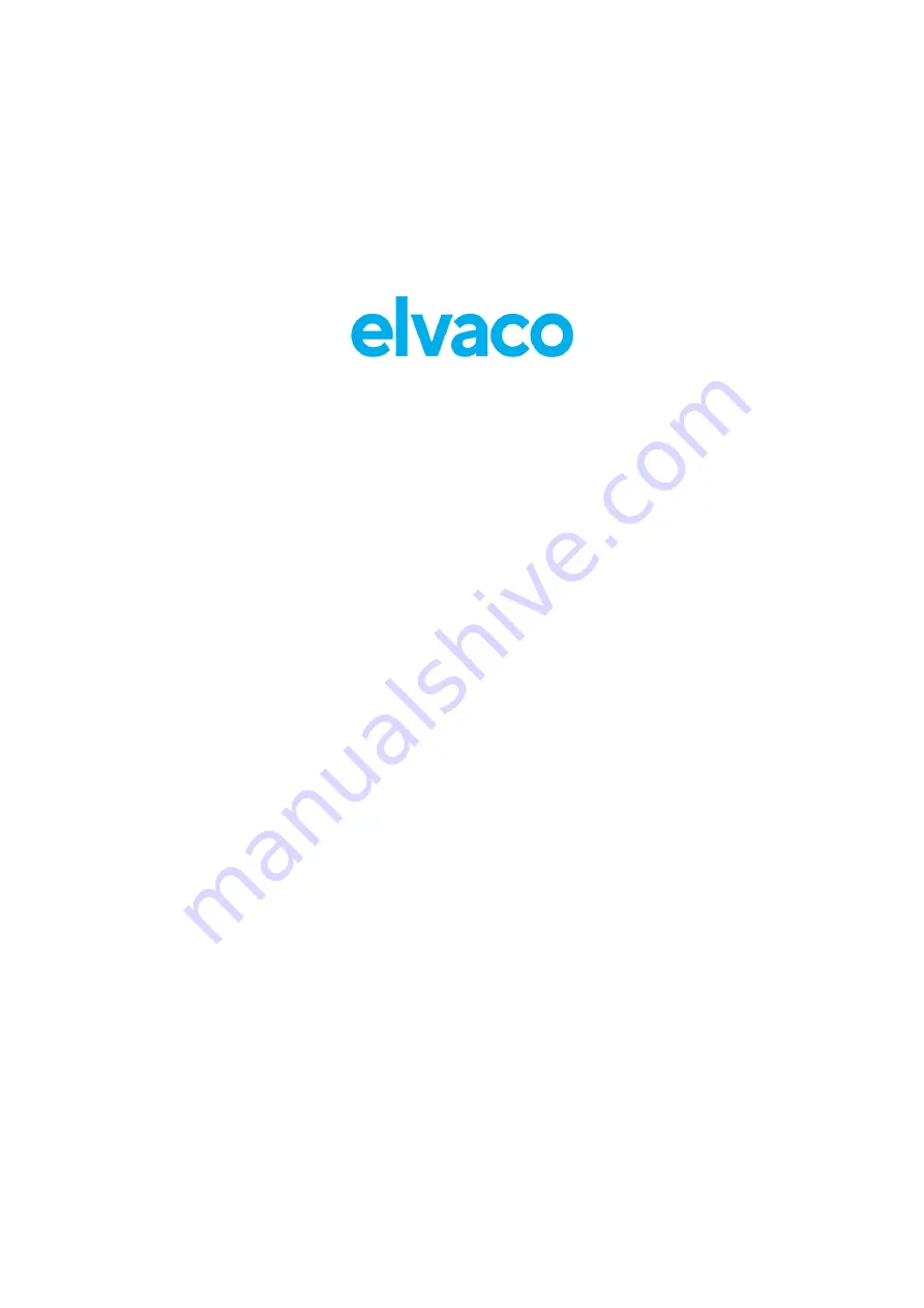 Elvaco 1100441 User Manual Download Page 1