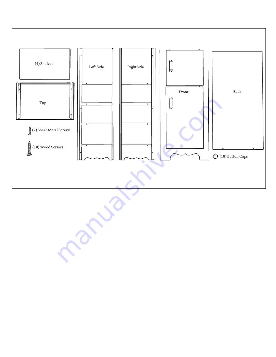 Elves & Angels Jacob's Icebox Assembly Instructions Download Page 1