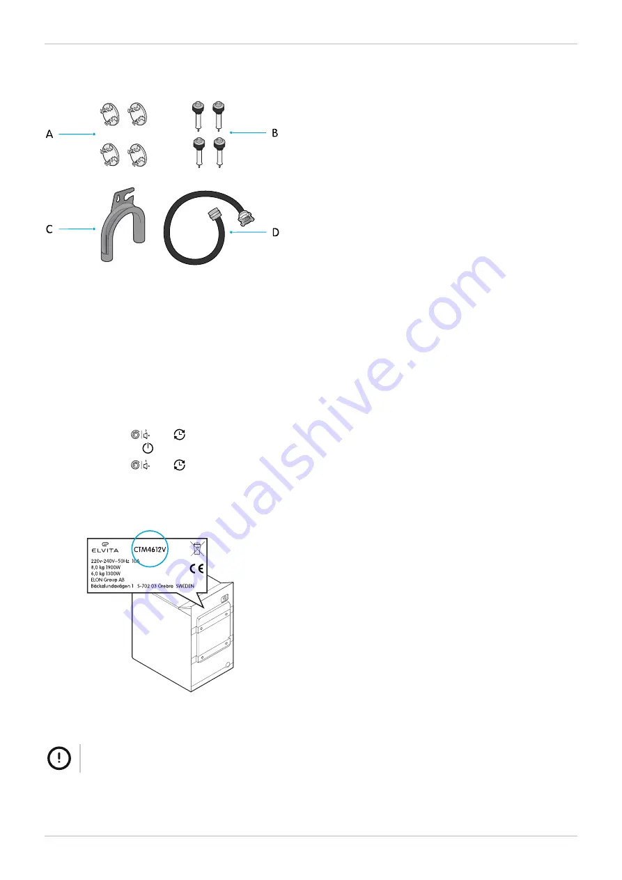 elvita CTM4612V User Manual Download Page 12