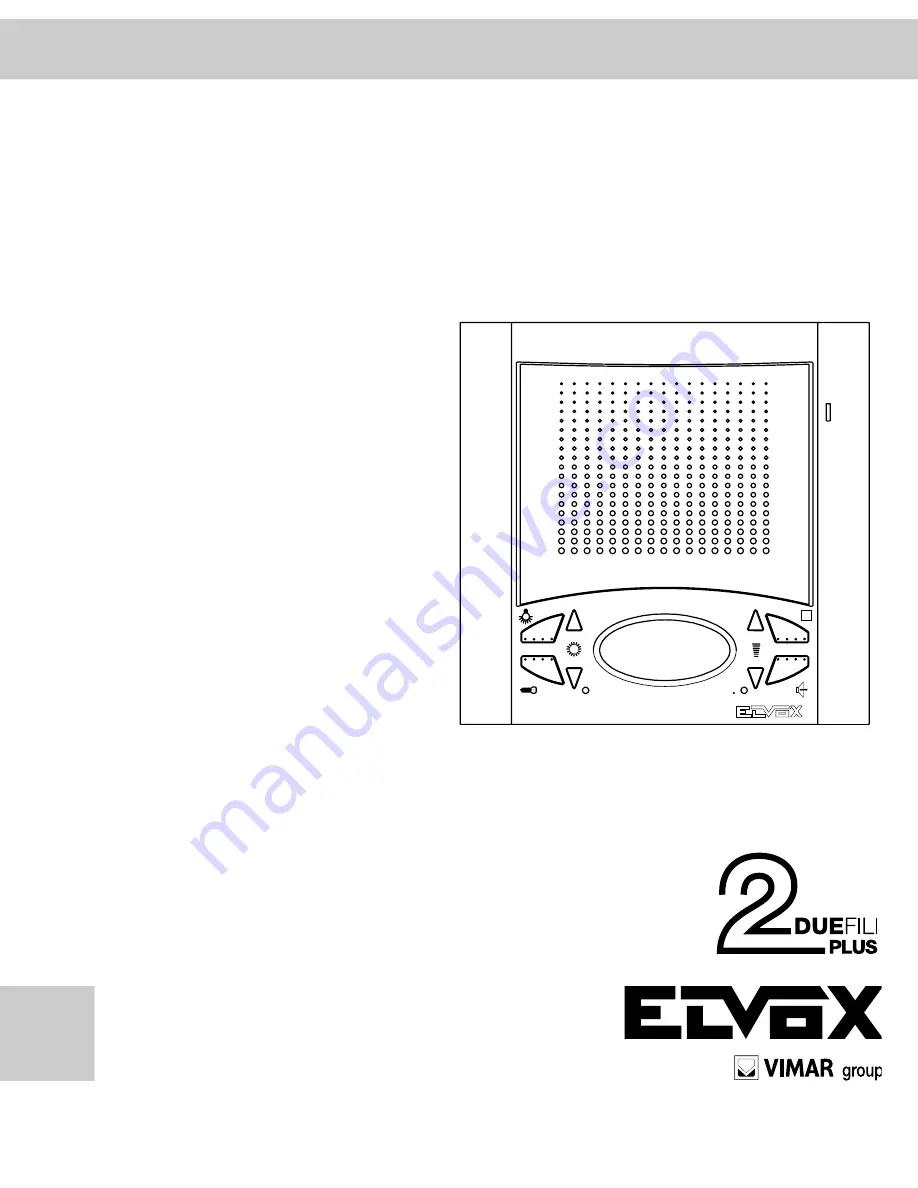 Elvox 6601/AU Скачать руководство пользователя страница 1