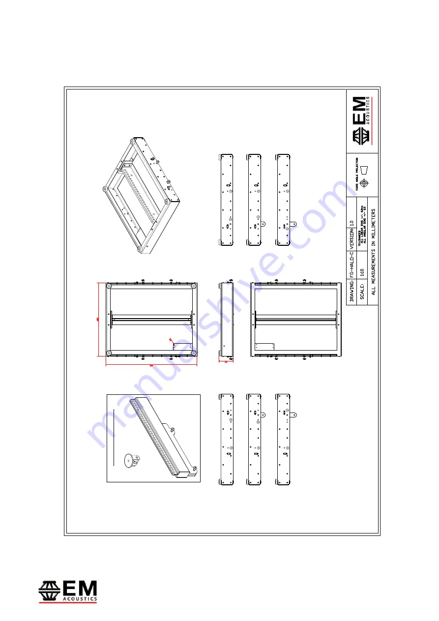 EM Acoustics FG-HALO-C System User Manual Download Page 54